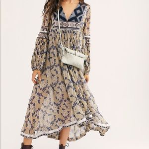 Bold Blooms Embroidered Dress Free People